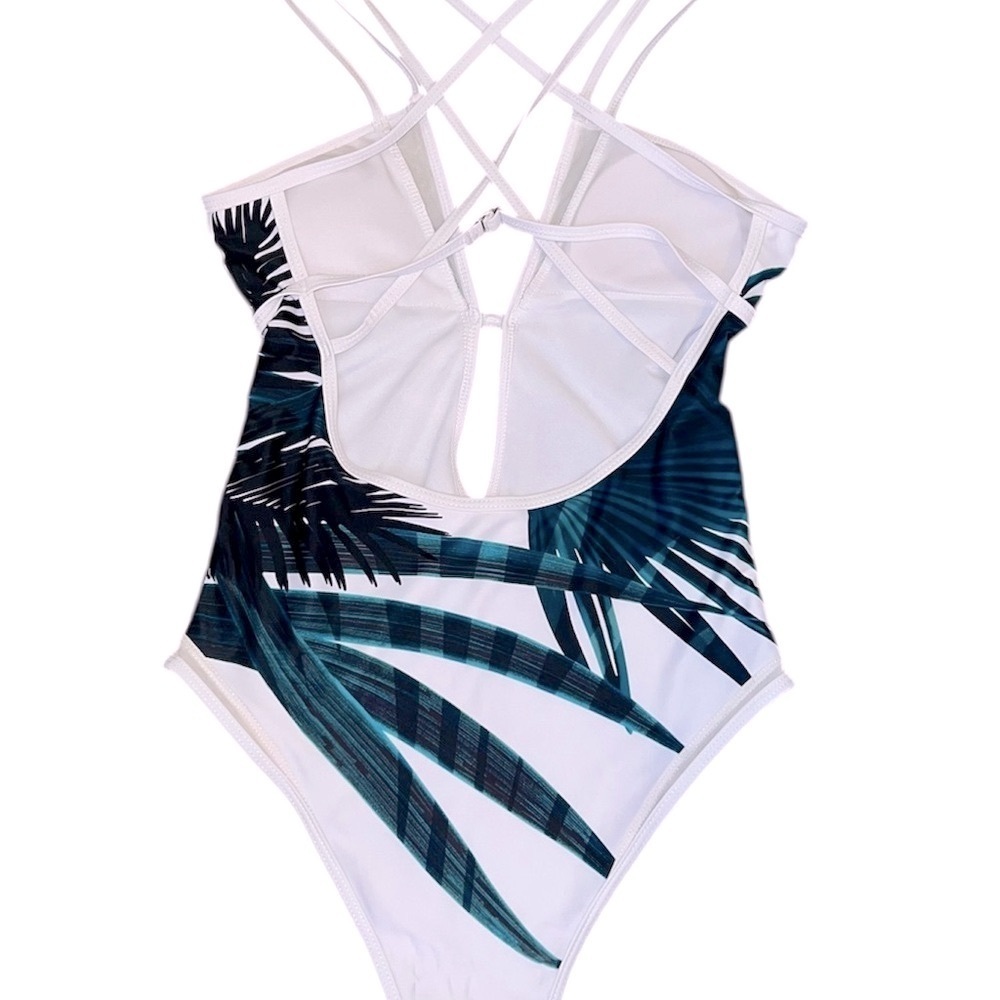 Tropical Palm Women’s Swimwear - Picture 2 of 11